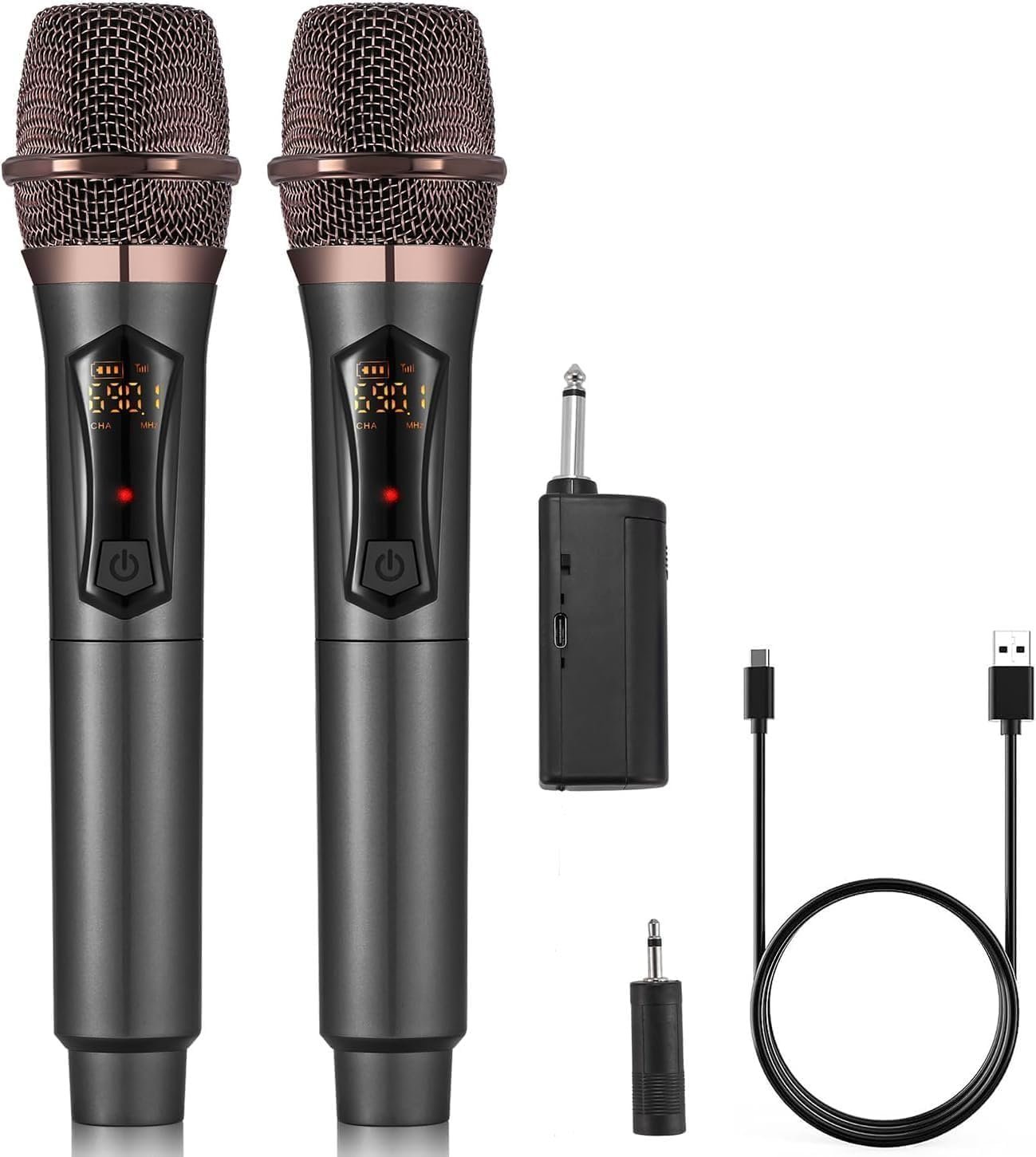 ALPOWL Wireless Dynamic Microphone System